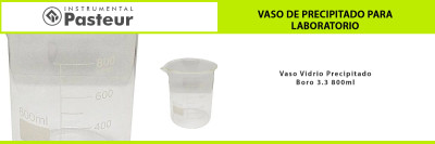 Vaso de precipitado para laboratorio