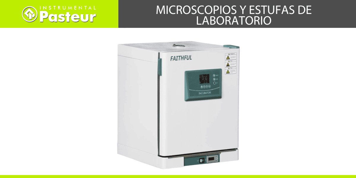 Microscopios y estufas de laboratorio