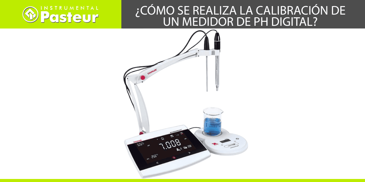 ¿Cómo se realiza la calibración de un medidor de pH digital?