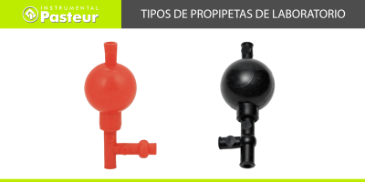 Tipos de propipetas de laboratorio