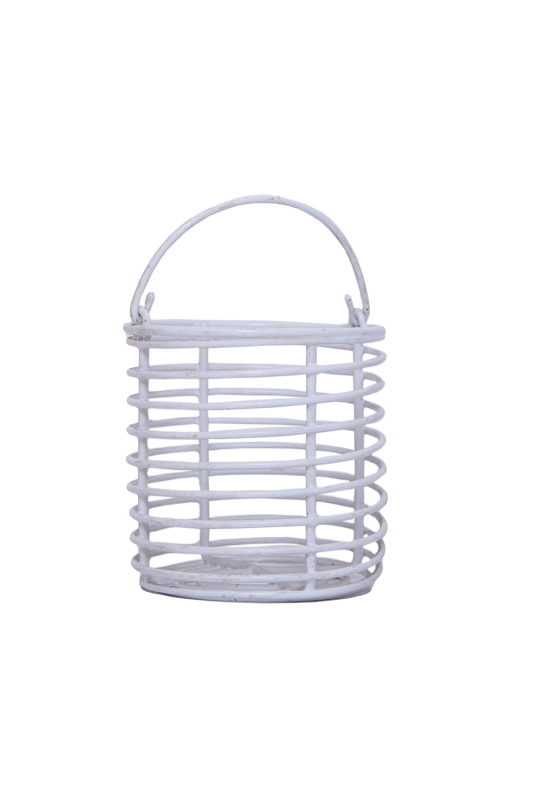 Cesto Alambre Redondo 30x30 Plastificado