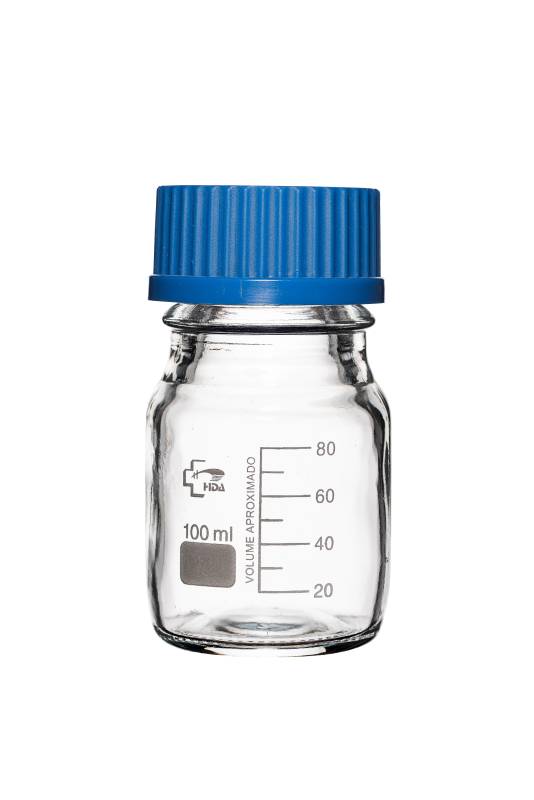 Frasco Línea Económica Tipo Schott HDA Boro 3.0 100ml