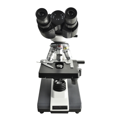 Microscopio Binocular XSZ-100-BN,ptica Acromtica, 4 Objetivos 1000x, LED