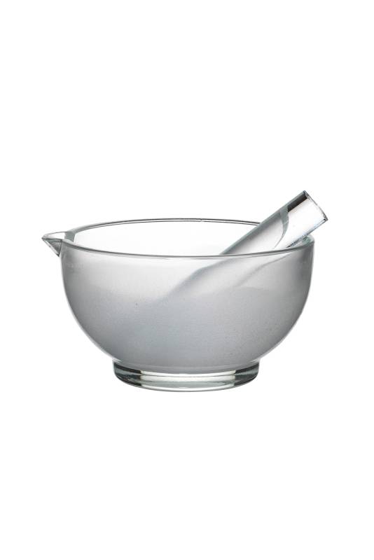 Mortero Vidrio Boro 3.3 120mm Con Pilón