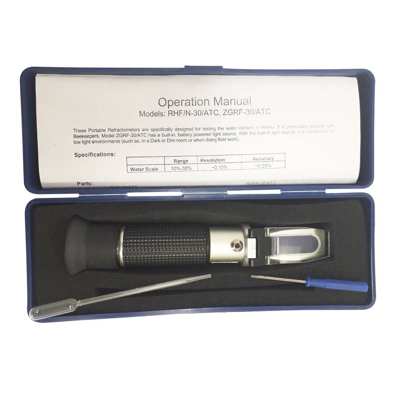 Refractómetro De Mano 0 - 80° Brix Con ATC