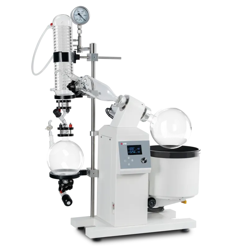 Rotoevaporador RE500-E con Baño apto para Aceite de 20-180°C