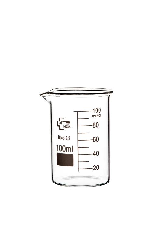 Vaso Vidrio Precipitado Boro 3.3 100ml