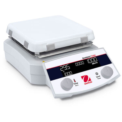 Agitador Magnético Guardian 5000 e-G52HS07C, con Calefacción 500°C, placa Cerámica, 20Litros.