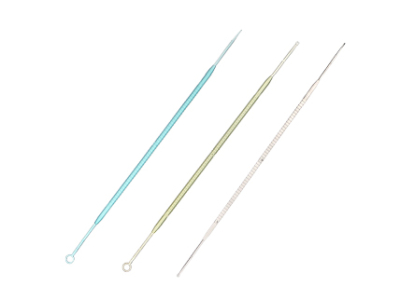 Ansas de inoculación de 10 µL c/aguja, AS, azul, estériles, Pack x 20u