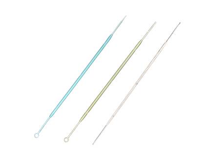 Ansas de inoculación de 10 µL c/aguja, AS, azul, estériles, Pack x 20u
