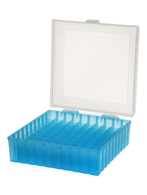 Caja de PP para congelación, para 100 criotubos de 1,8ml.