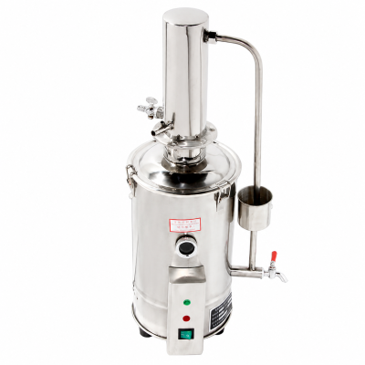Destilador de Agua YNDS-20 acero inoxidable, corte automático de agua, 20L/H
