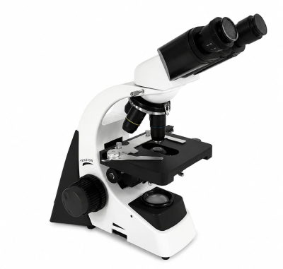 Microscopio Binocular XSP-500E, Óptica Acromática, 4 Objetivos 1000x, LED