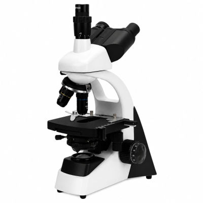 Microscopio Trinocular XSP-500SM, Óptica Acromática, 4 Objetivos 1000x, LED