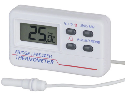 Termometro Para Heladera y Freezer SPE-16, Digital, Con Sonda, Temperatura -50ºC +70°C