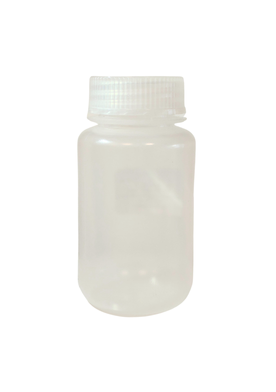 Botellla de PP, 125ml, boca ancha, autoclavable