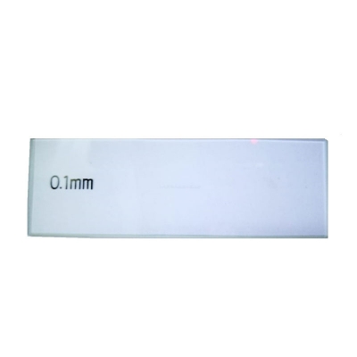 Micrómetro De Objetivo Porta Graduado 10mm/100 Para Lupa Estereoscópica