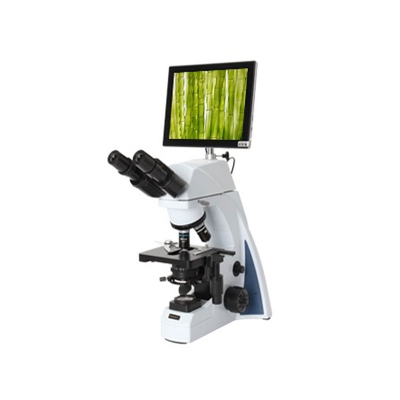 Microscopio Binocular NLCD-307 Digital, Óptica Semi-Plana, 4 Objetivos 1000x, Revólver Invertido, Pantalla LCD, USB/ HDMI/SD