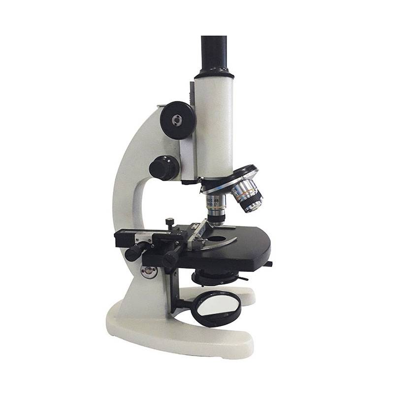 Microscopio Monocular XSG-150, 3 Objetivos 1500x, Con Espejo