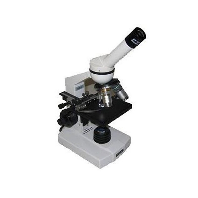 Microscopio Monocular  GZ-640L, 3 Objetivos 640x, Con Luz