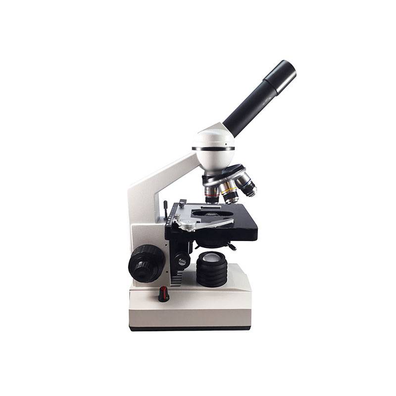 Microscopio Monocular XSP-104, Óptica Acromática, 4 Objetivos 1600x, LED 