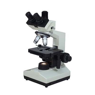 Microscopio Trinocular XSZ-107BNT, 4 Objetivos 1600x, LED 