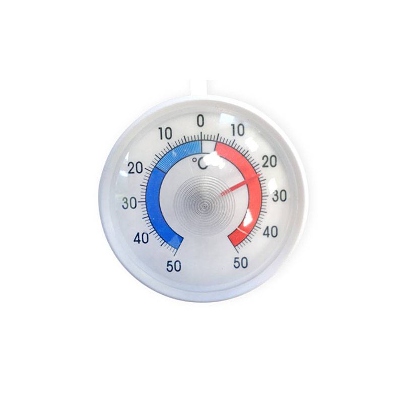 Termómetro  Para Heladera y Freezer Plástico Redondo, Temperatura -50ºC +50ºC